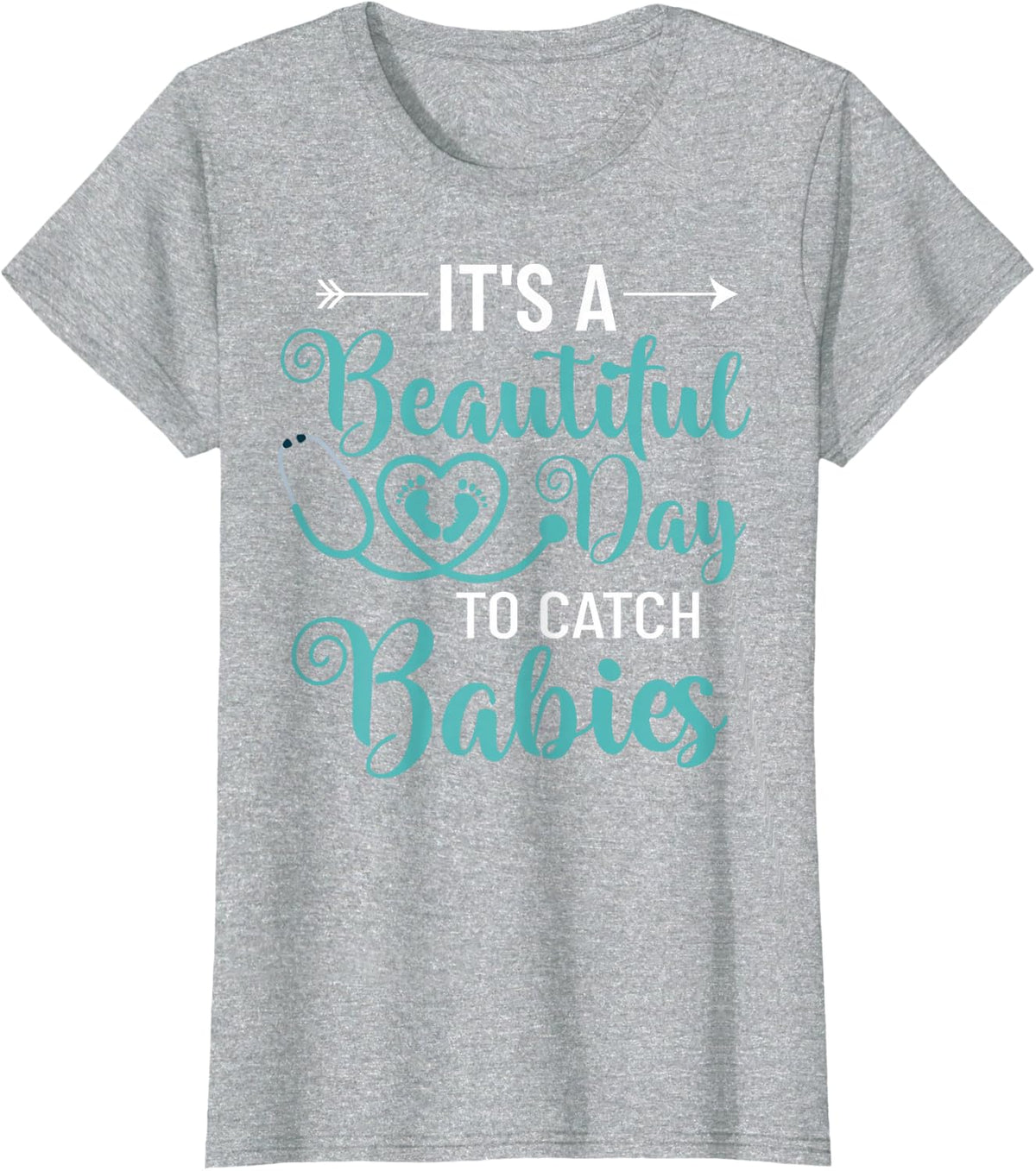Womens Labor And Delivery Nurse L&D Nursing Hospital Education T-Shirt - Heather Grey