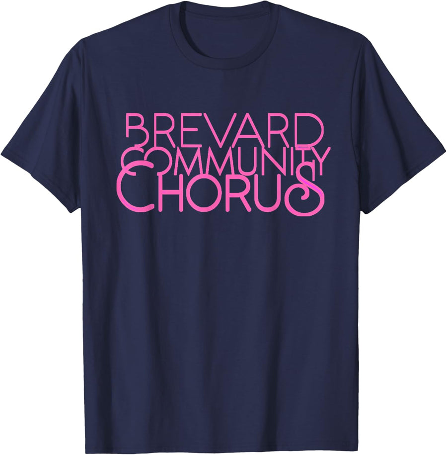 The Brevard Community Chorus T-Shirt - Navy Blue