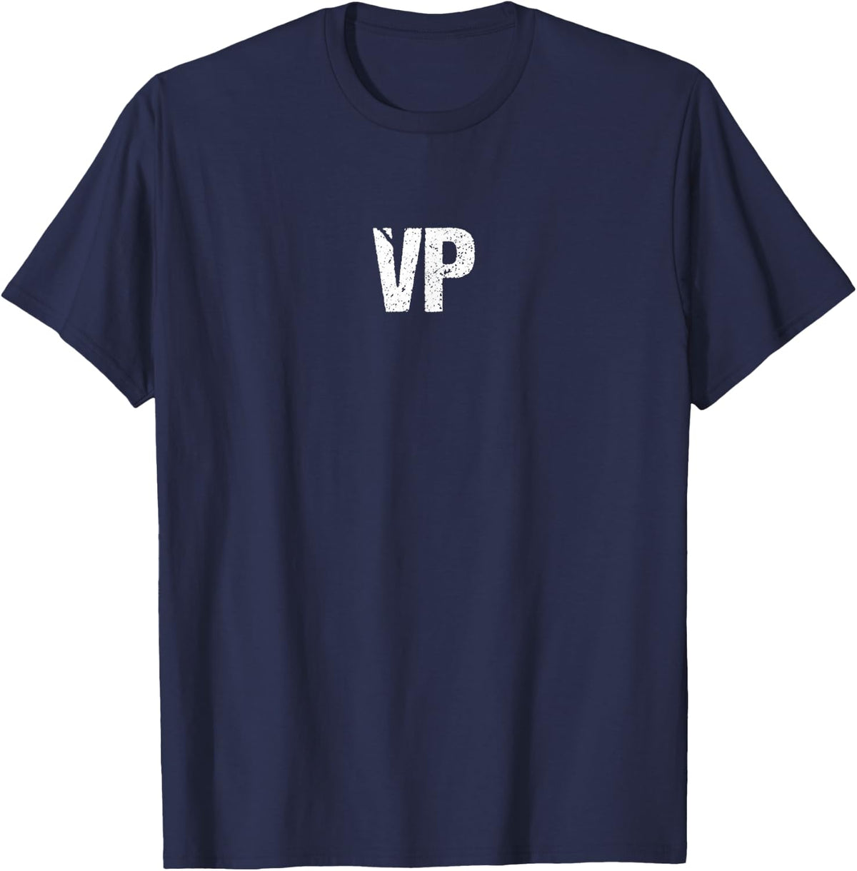 VP Simple Title T-Shirt - Navy Blue