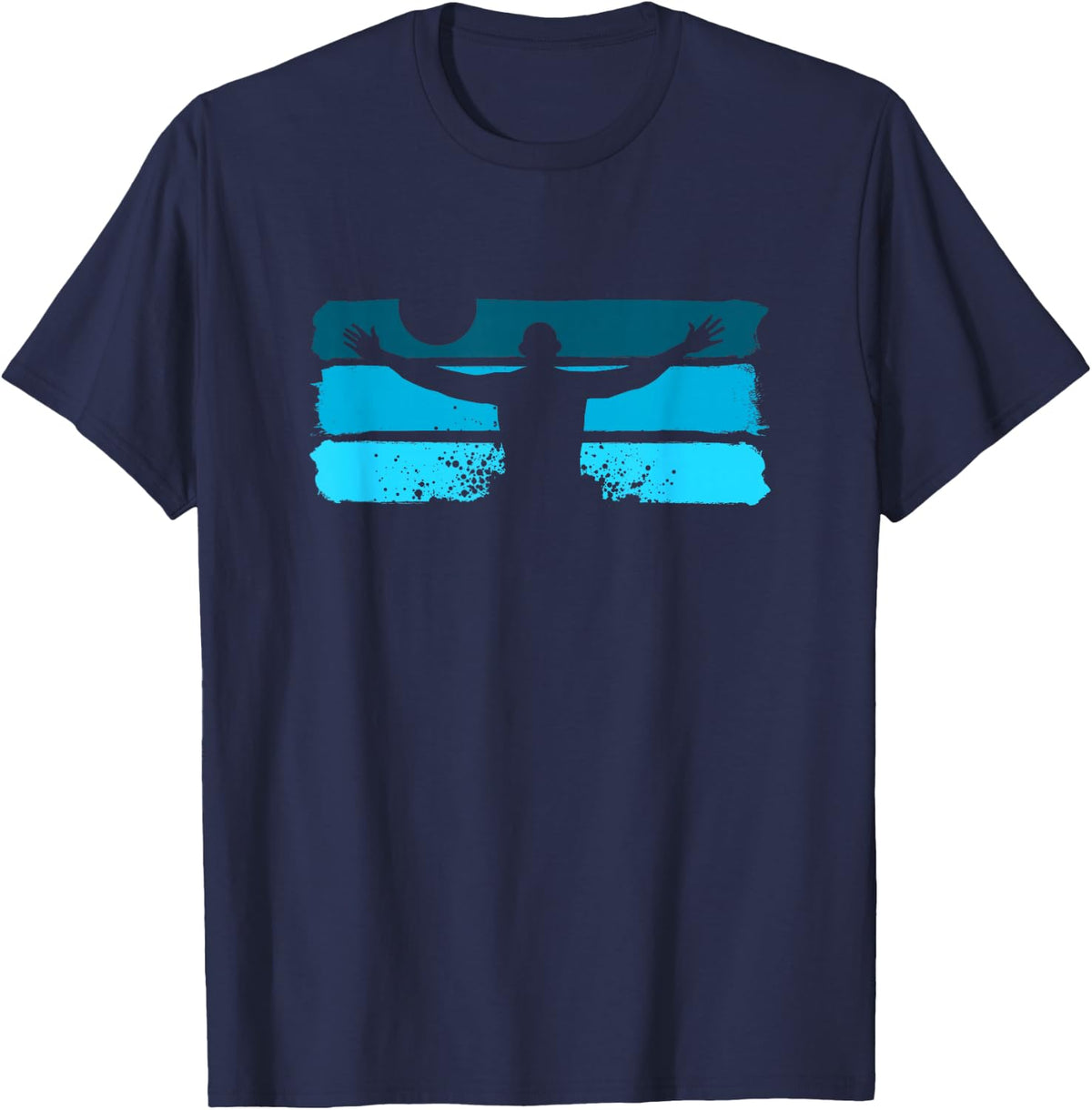 Goalie Water Polo T-Shirt - Navy Blue
