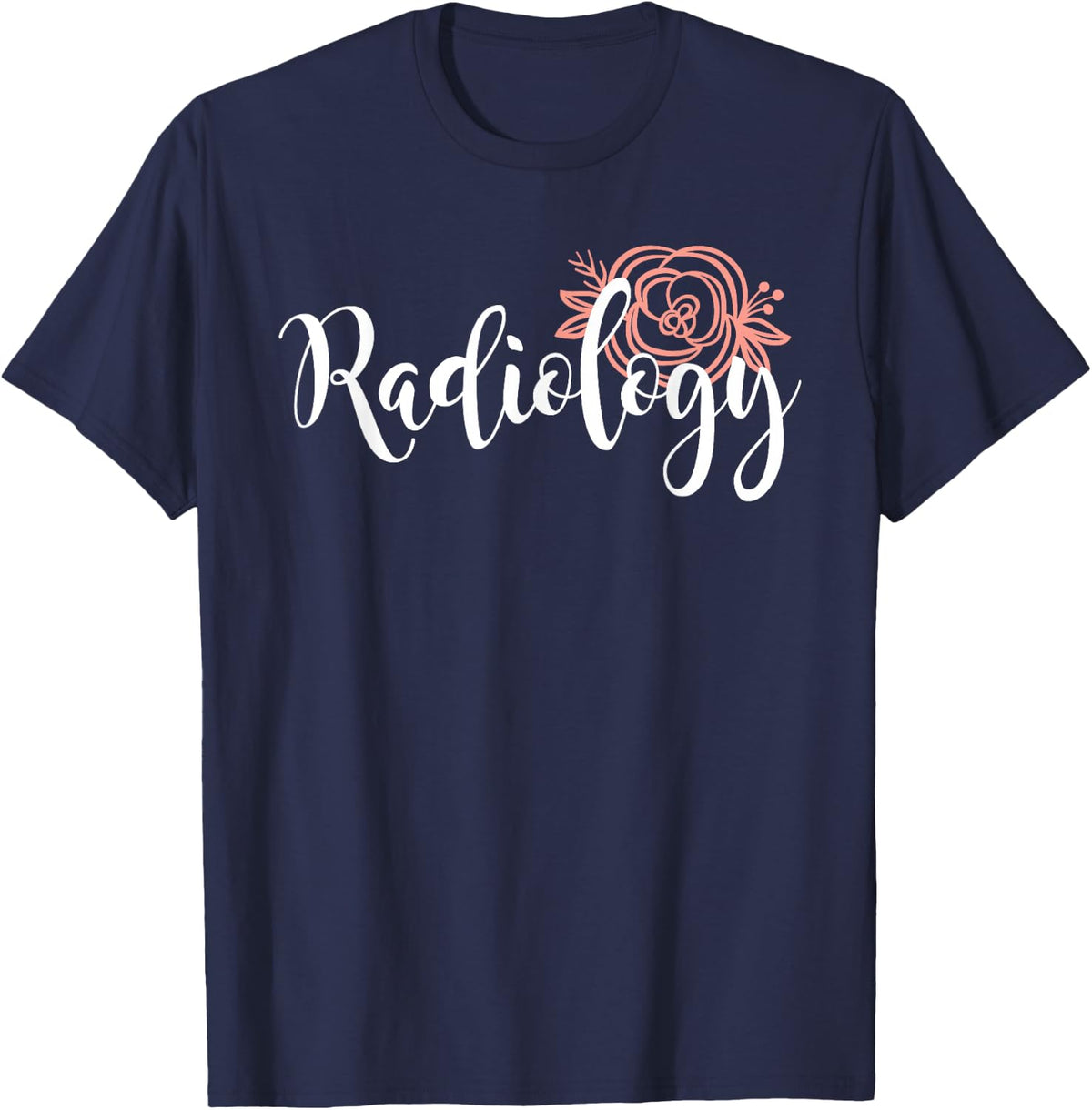 Cute Radiology Design - Radiologist, Rad Tech, X-Ray Tech T-Shirt - Navy Blue