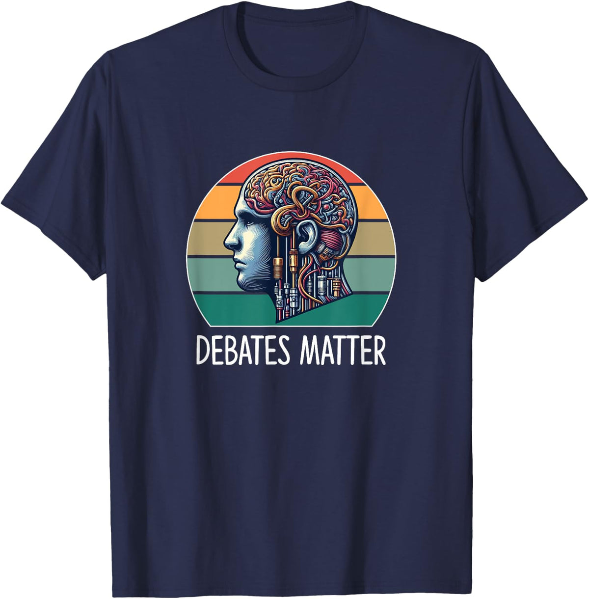 Debates Matter - T-Shirt - Navy Blue