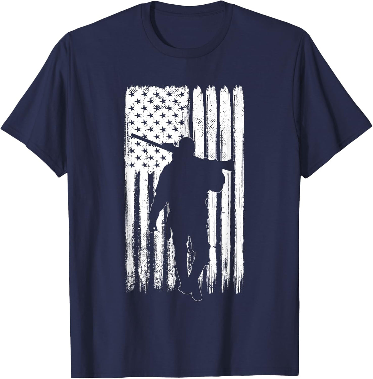 Funny Retired Hunter Saying - American Deer Hunting T-Shirt - Navy Blue