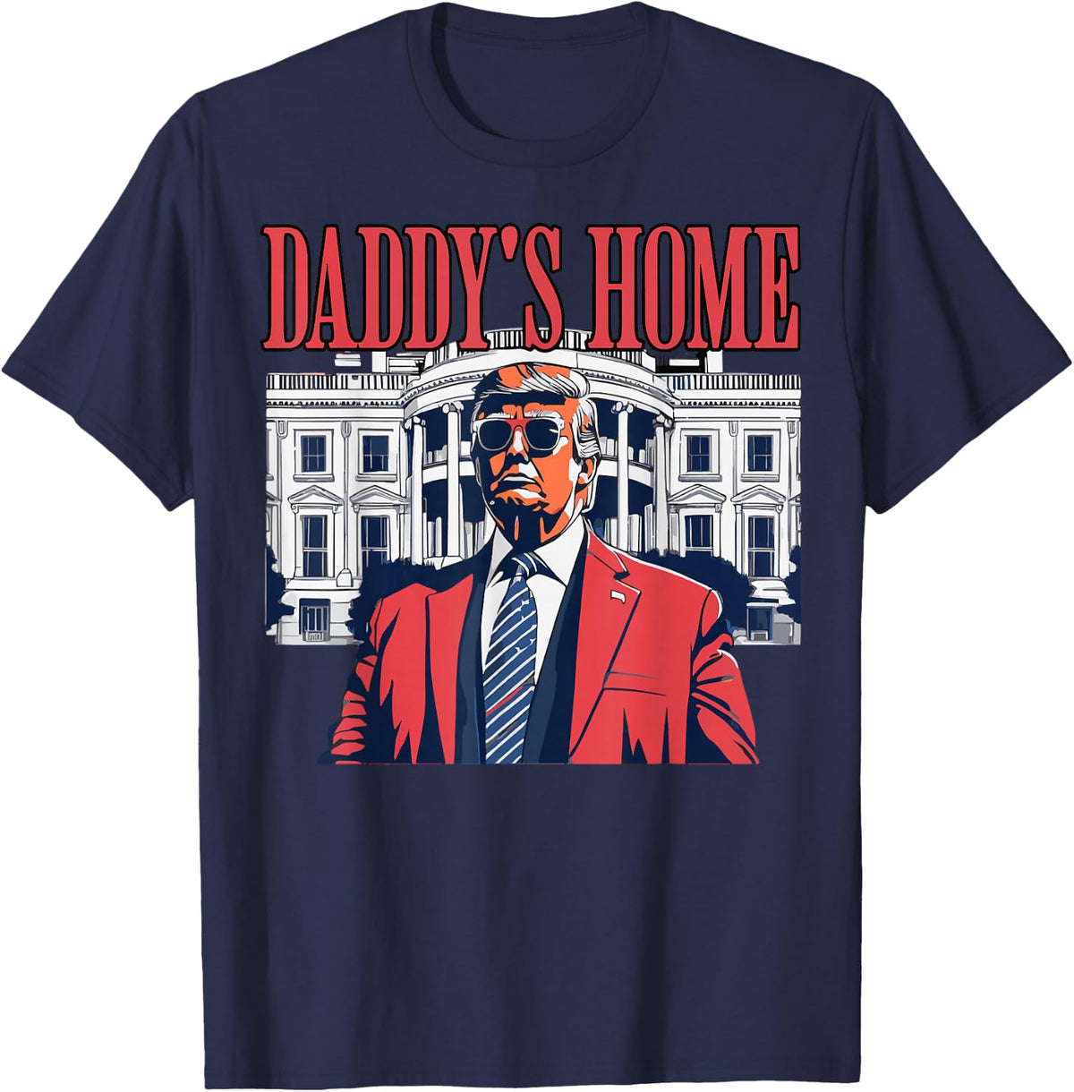 Daddys Home, Daddy's Home T-Shirt - Navy Blue