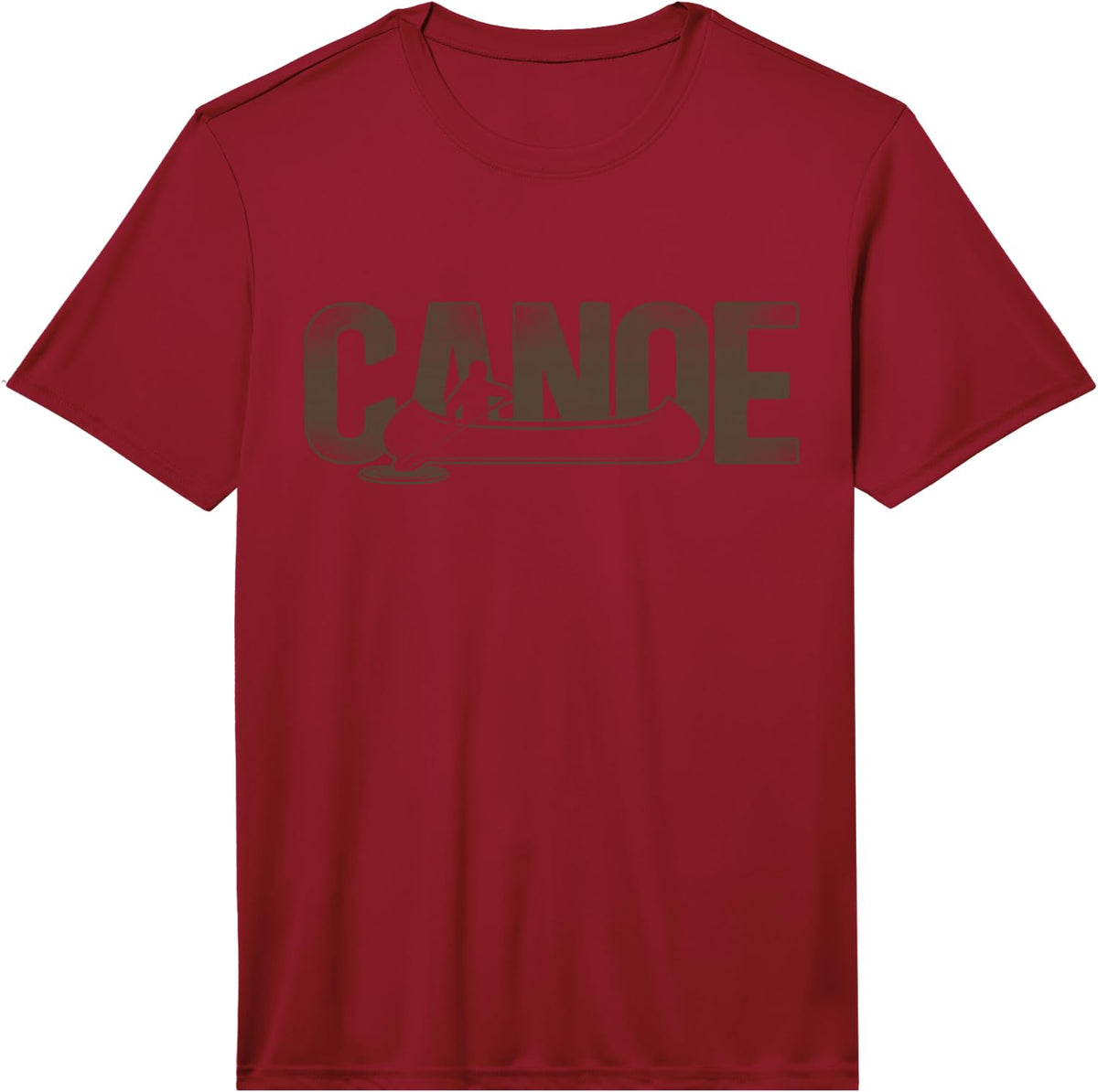 Canoe Canoeing Vintage Canoe Performance T-Shirt - Red