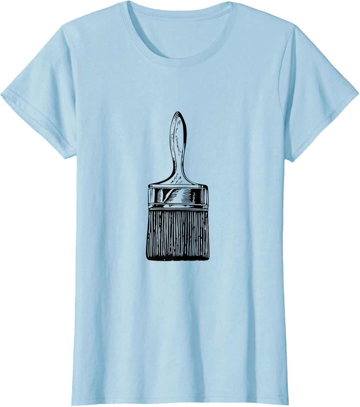 Paint Brush House Painting Painter T-Shirt - Baby Blue
