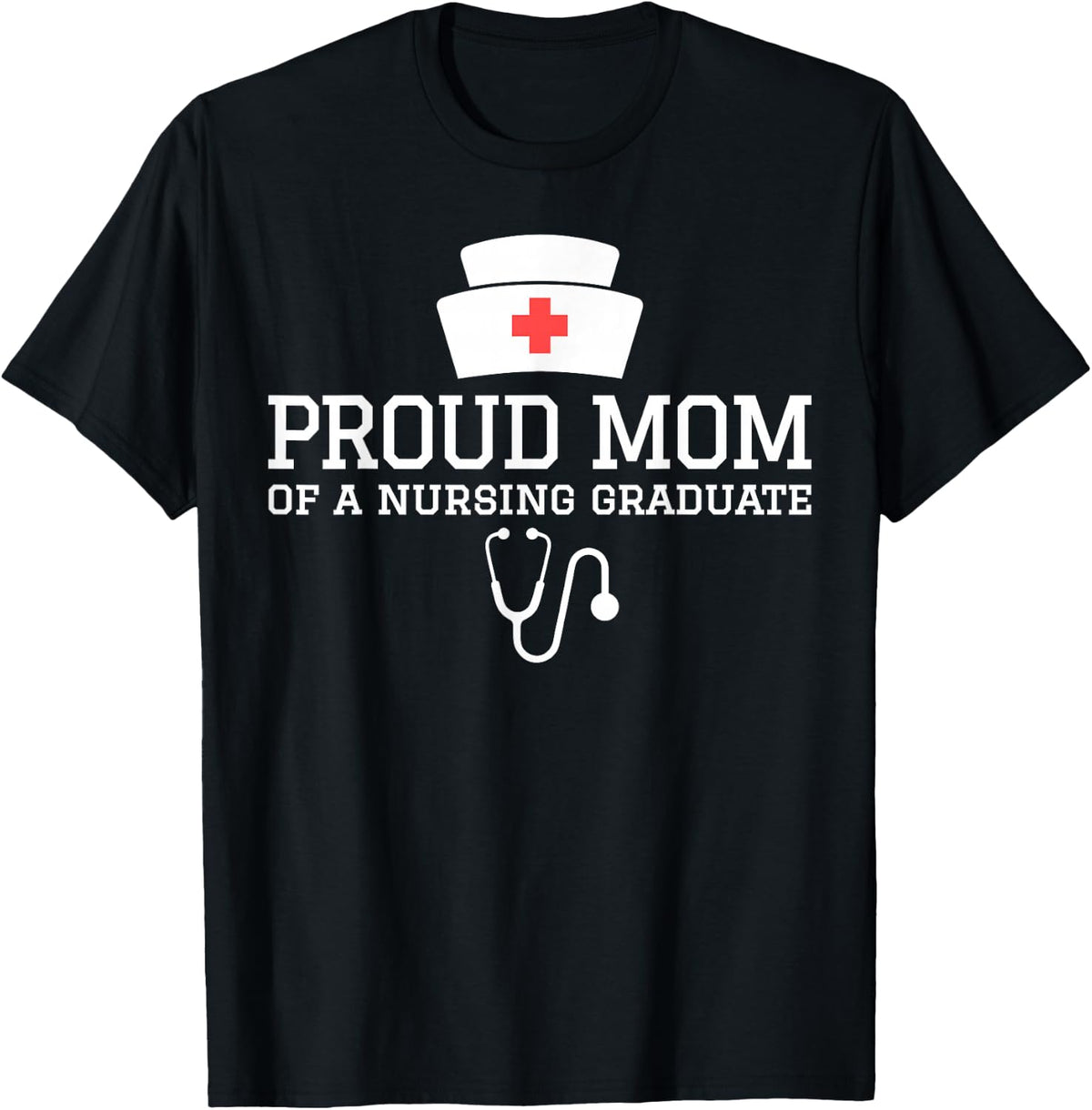 Nurse Senior 2027 Graduation T-Shirt - Black
