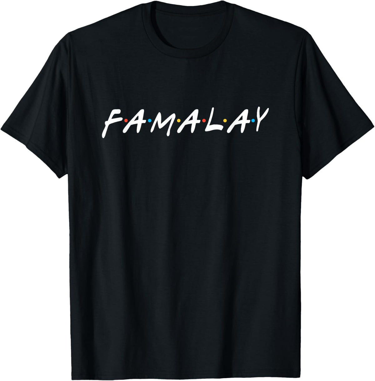 Soca Threads: Famalay (Family) Carnival Shirt T-Shirt - Black