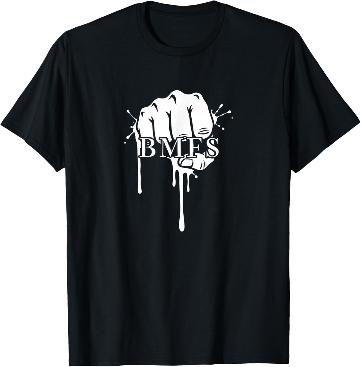 Bmfs Fist Logo Family Farm Crew Farm Animals Country T-Shirt - Black