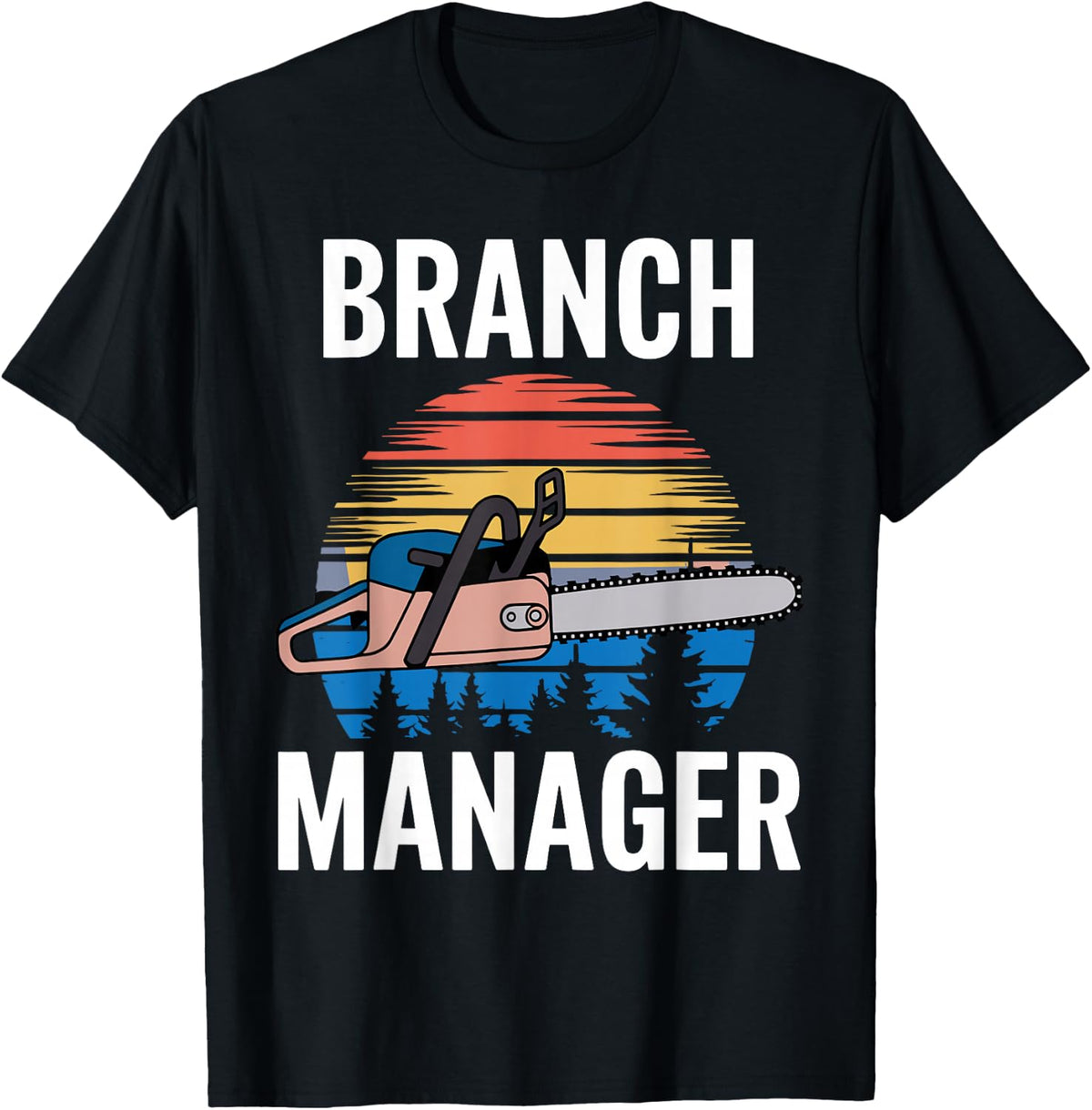 Funny Lumberjack Design for Men Women Arborist Tree Cutters T-Shirt - Black