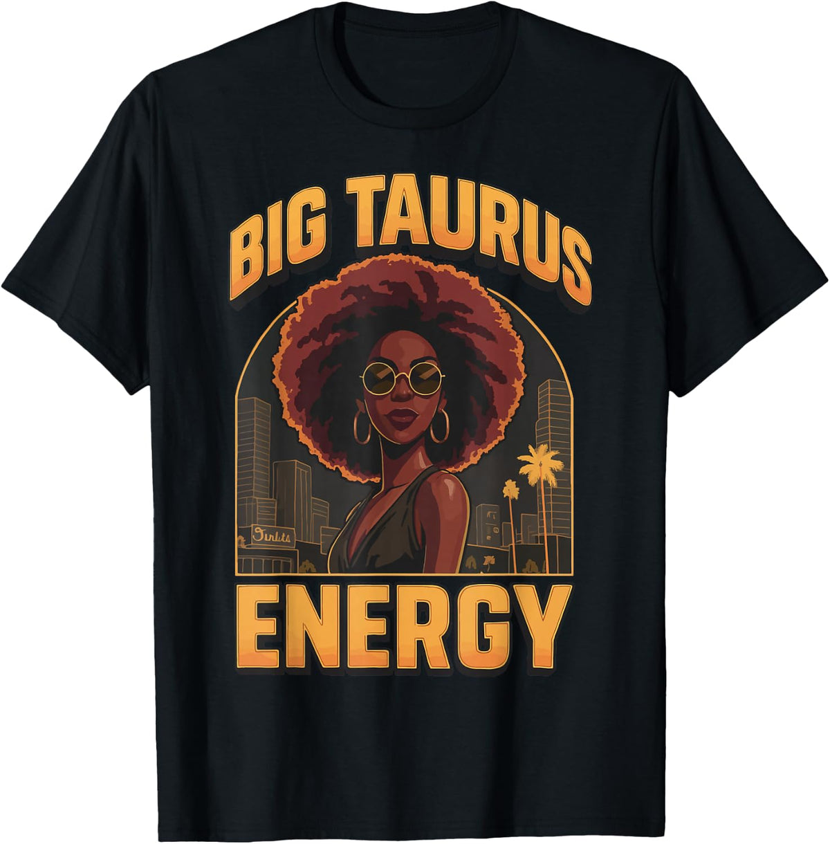 Big Taurus Energy T-Shirt - Black