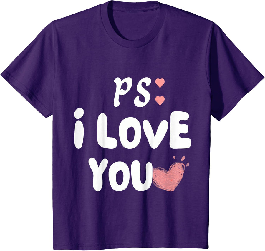 Ps I Love You Purple Day T-Shirt - Purple