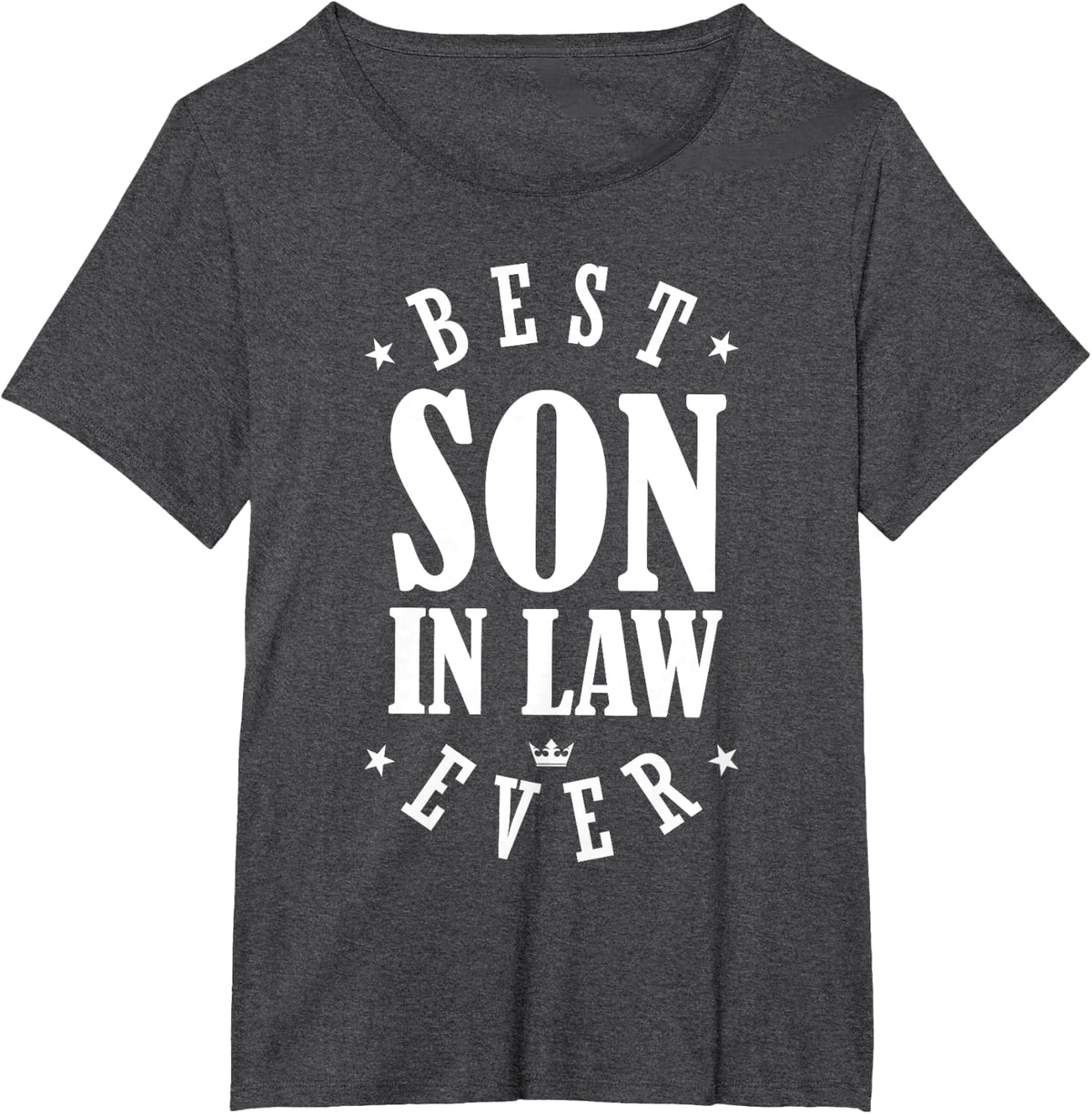 Best Son in Law Ever Designs - Son in Law T-Shirt - Dark Heather Grey