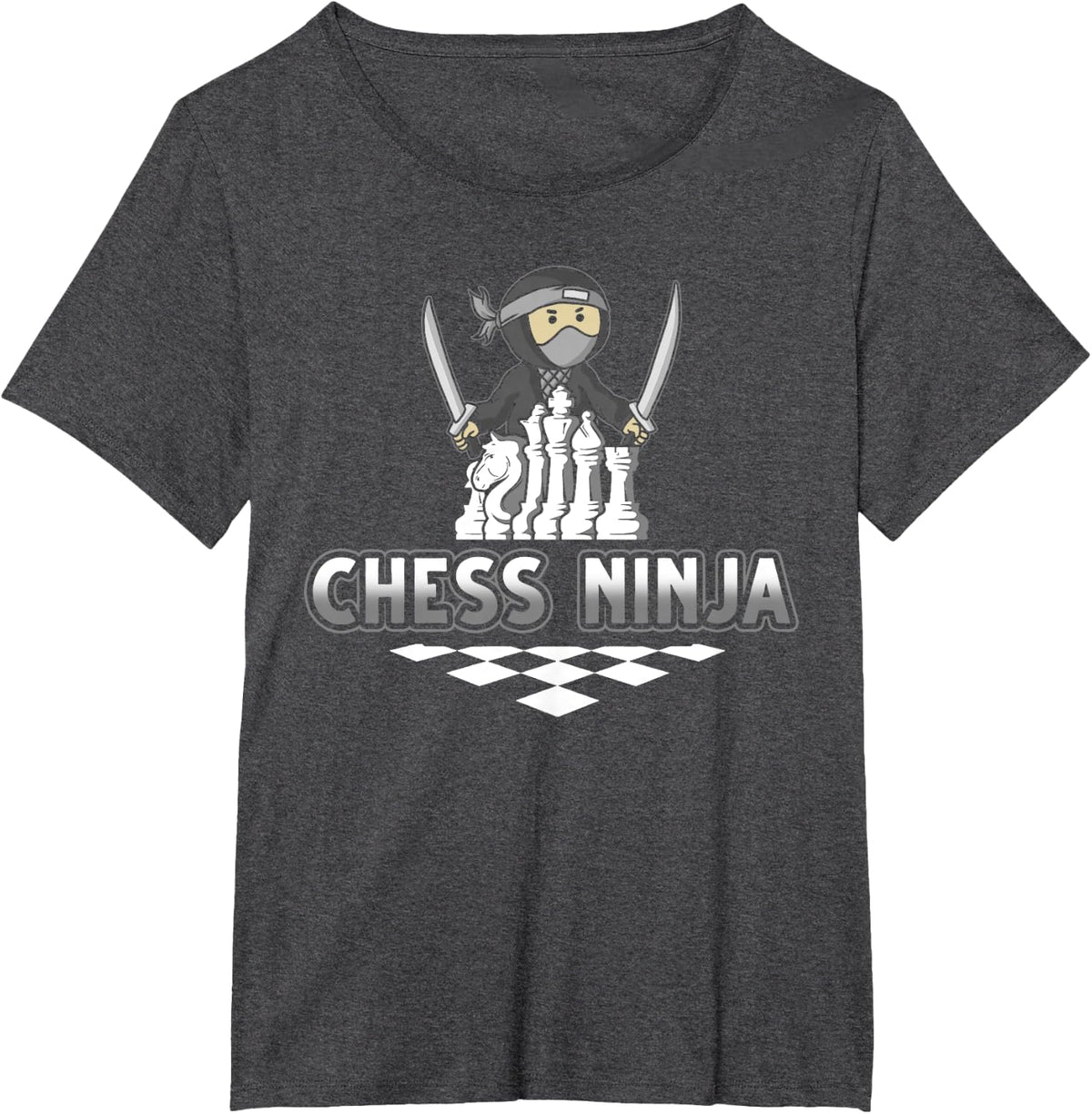 Best Chess Art For Men Women Boys Chess Lover Chess Player T-Shirt - Dark Heather Grey