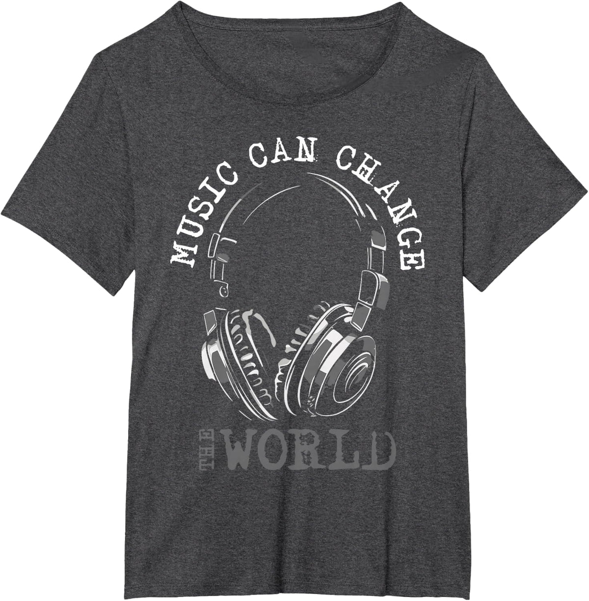 Awesome Music T-Shirt - Dark Heather Grey
