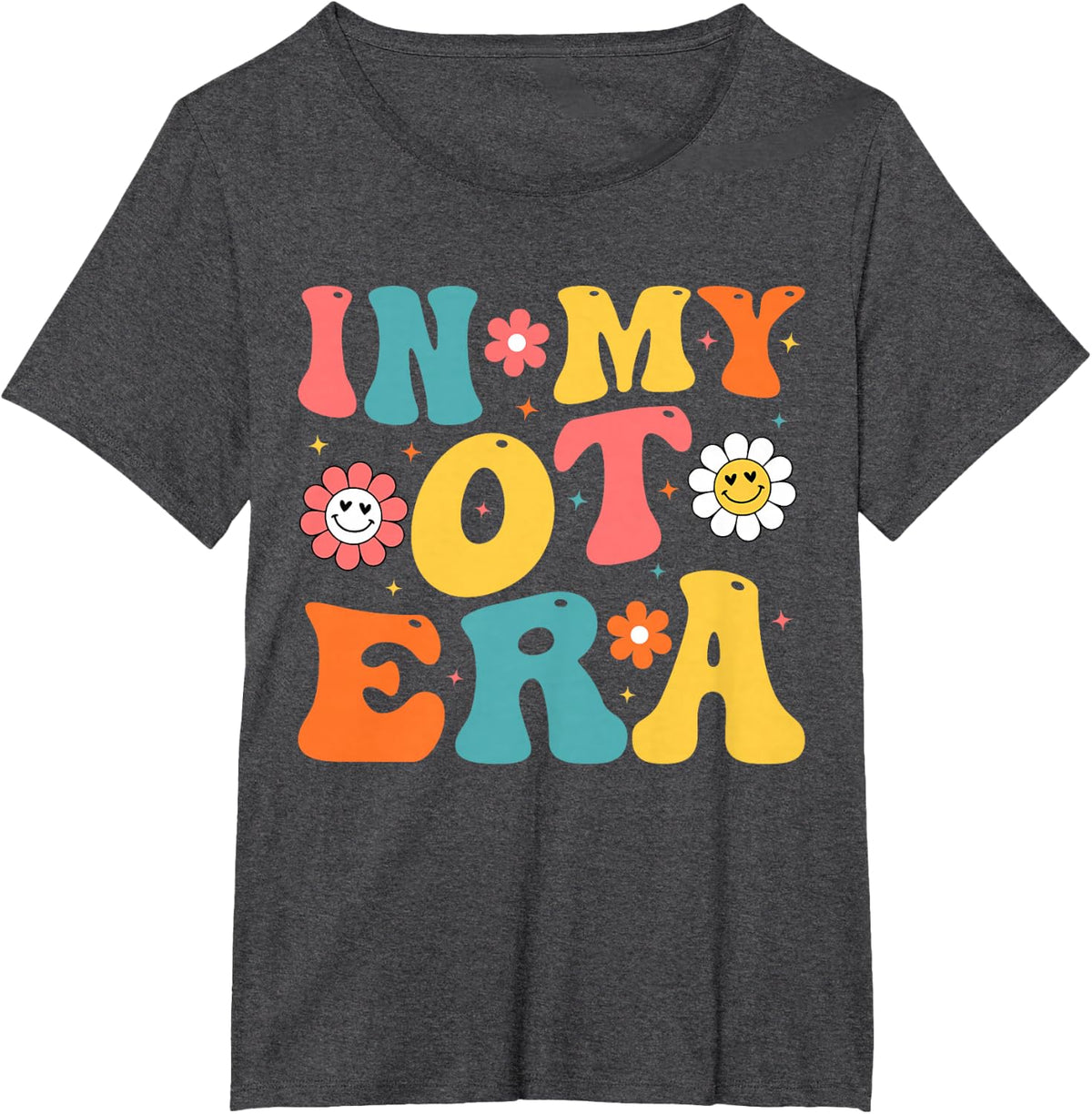 In My OT Era In My Occupational Therapy Era OT Therapist T-Shirt - Dark Heather Grey