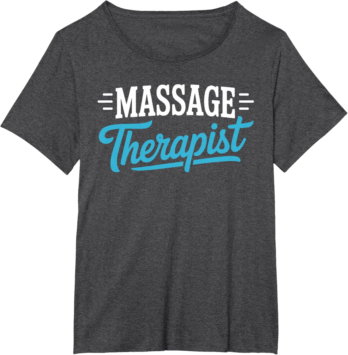 Cute Massage Therapist Art for Men Women Massage Therapist T-Shirt - Dark Heather Grey
