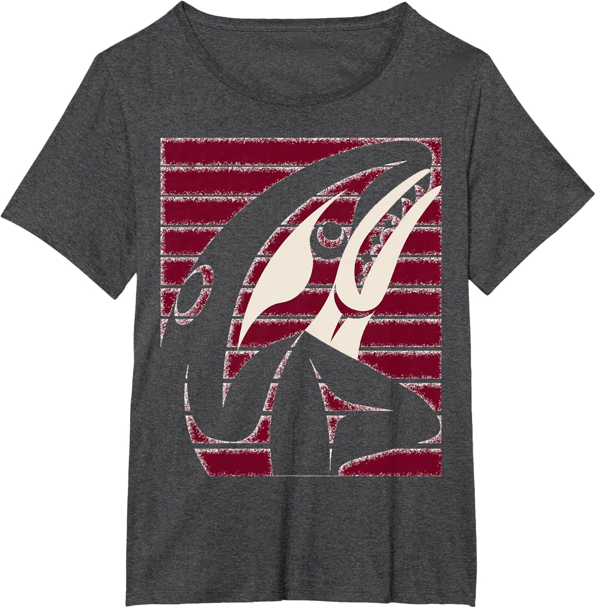 Fun Fishing and Hunting Orca Whale Killer Whale men women T-Shirt - Dark Heather Grey