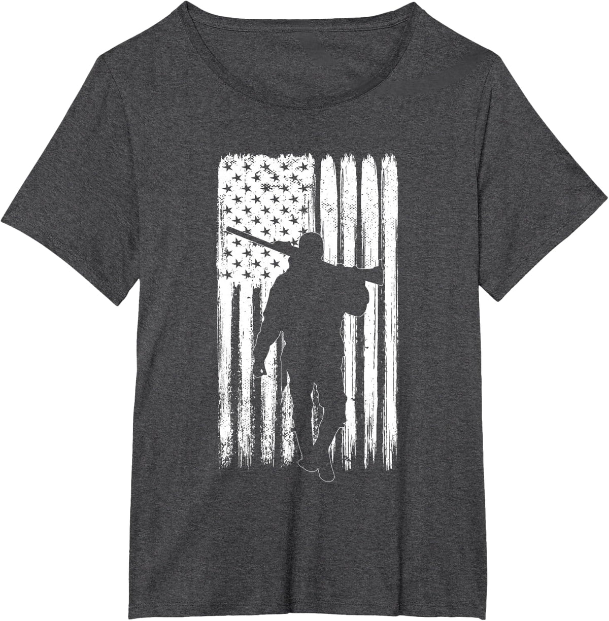 Funny Retired Hunter Saying - American Deer Hunting T-Shirt - Dark Heather Grey