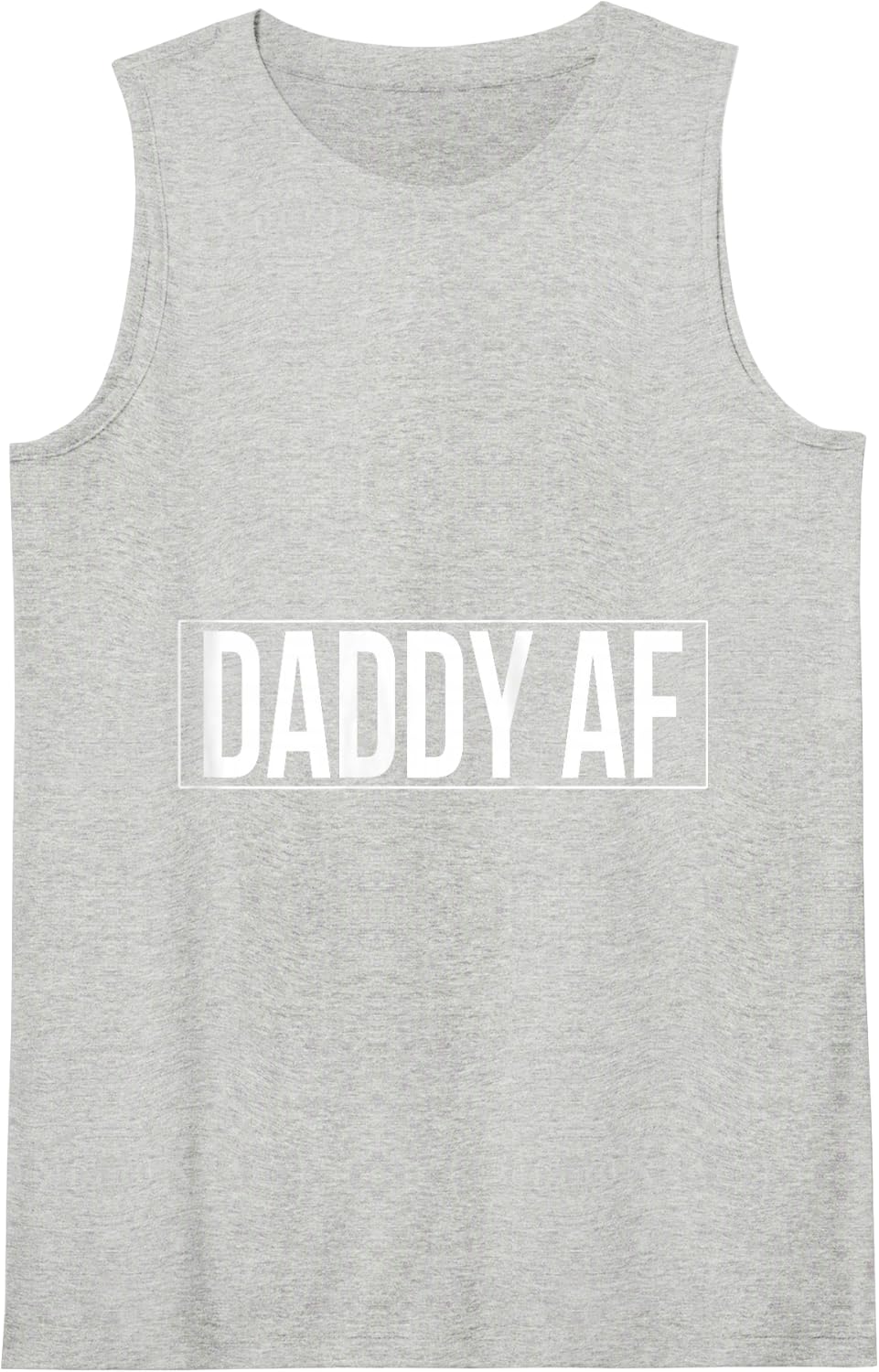 Daddy AF Tank Top - Heather Grey
