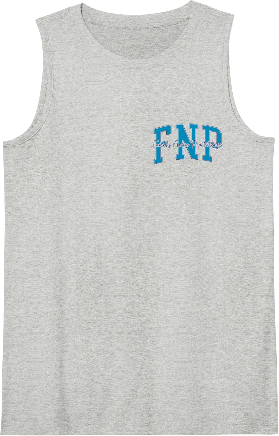 Funny Family Nurse Practitioner NP Nursing Day Nurse Week Tank Top - Heather Grey