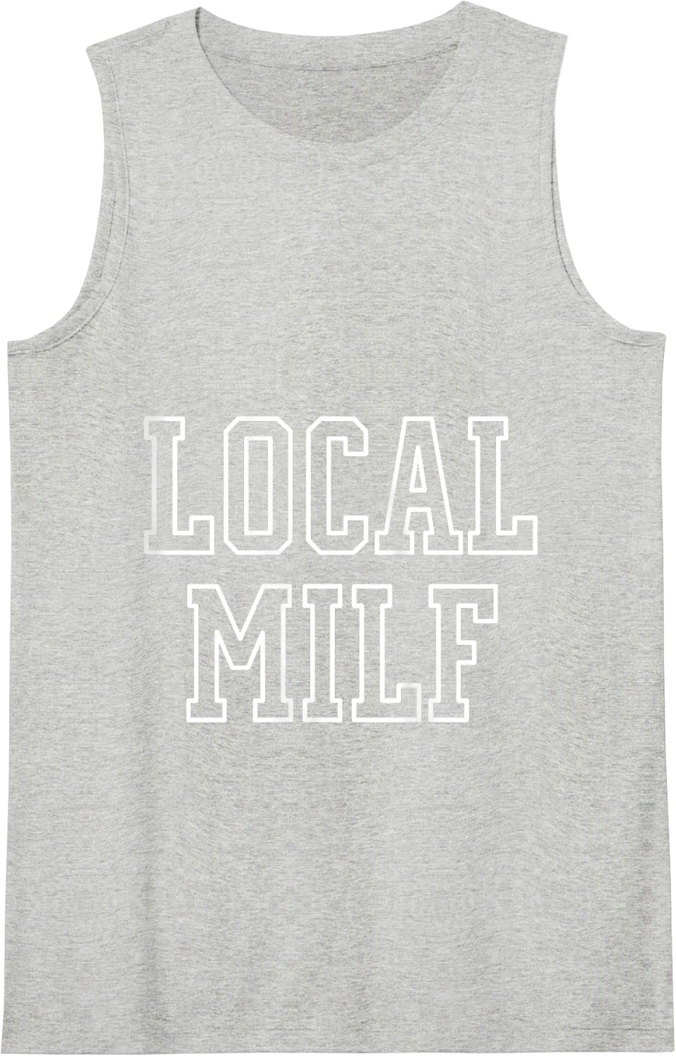 Local MILF Tank Top - Heather Grey