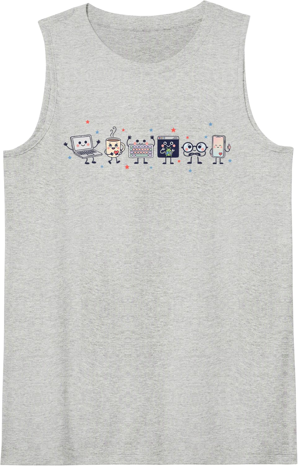 Software Developer Programmer Coder Engineer Dev Programming Tank Top - Heather Grey