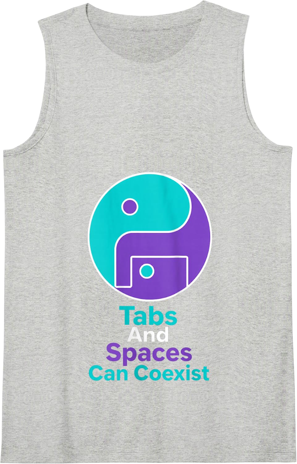Dev Web Developer Backend Frontend Professionally Developed Tank Top - Heather Grey