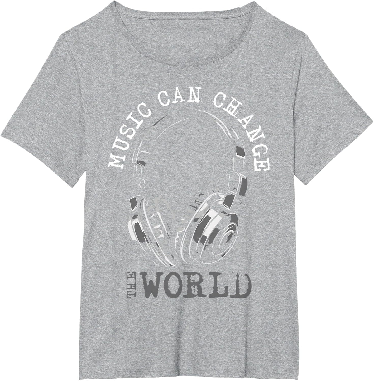 Awesome Music T-Shirt - Heather Grey