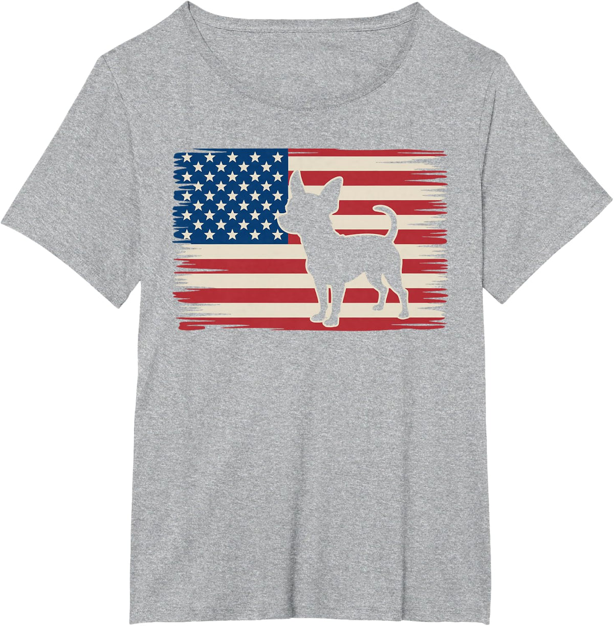 Cool Chihuahua Art for Men Women Kids Chihuahua Dog Lovers T-Shirt - Heather Grey