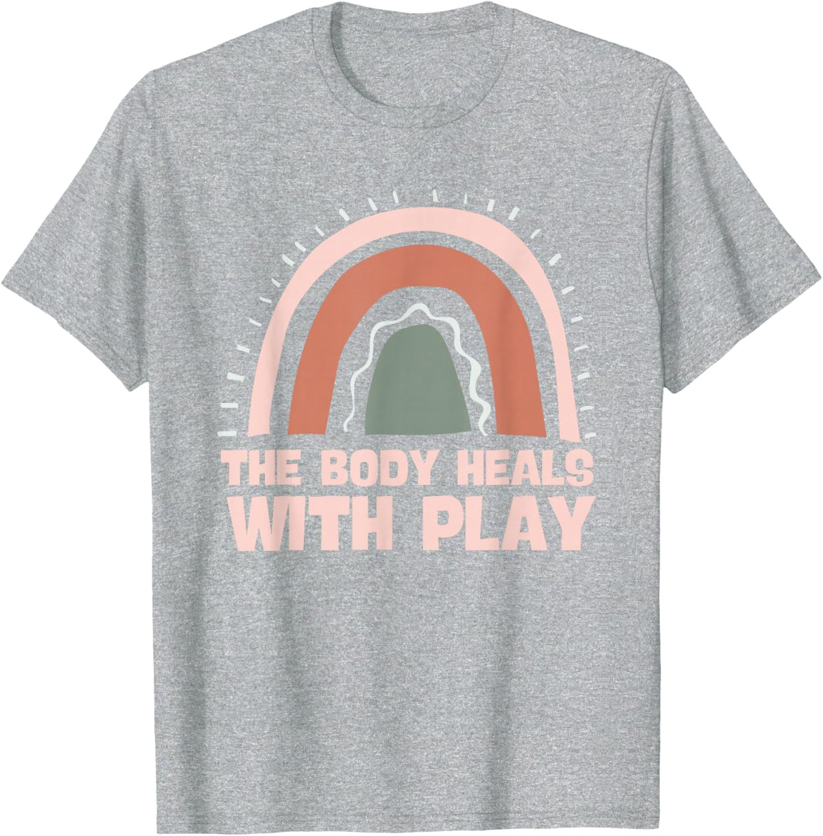 Play Therapist - Recreational Therapy Therapist RT Month T-Shirt - Heather Grey