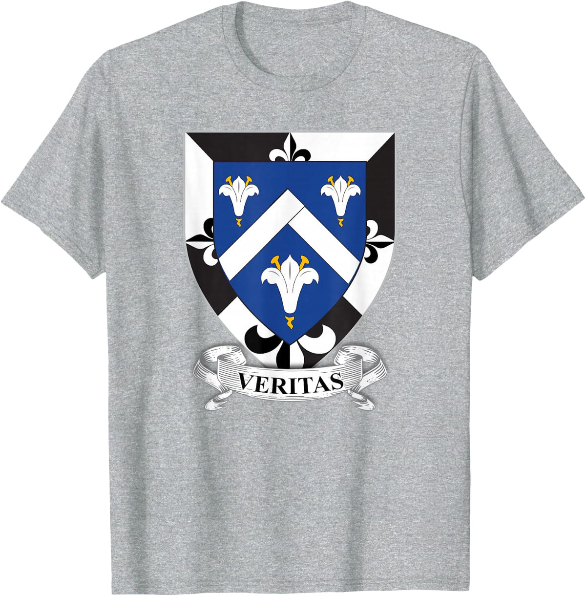 Veritas Dominican Order of Preachers T-Shirt - Heather Grey