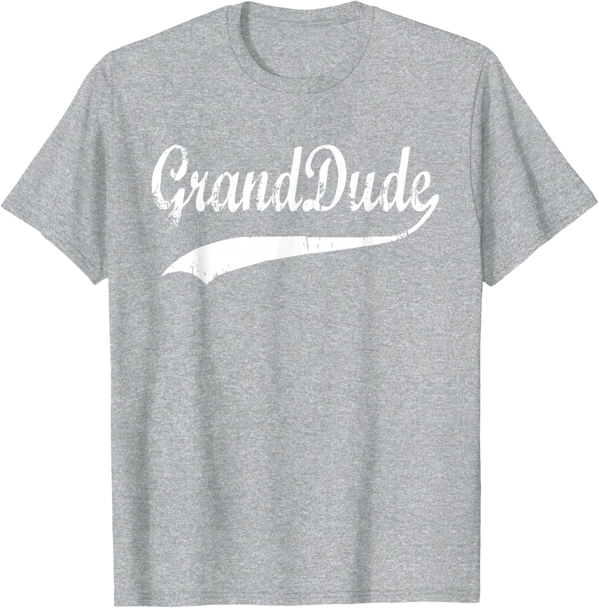 GrandDude Tshirt - Gifts for the Cool Grandpa T-Shirt - Heather Grey
