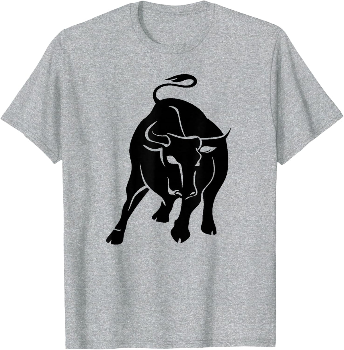 Spanish Bull | Proud Spaniard | Toro Español T-Shirt - Heather Grey