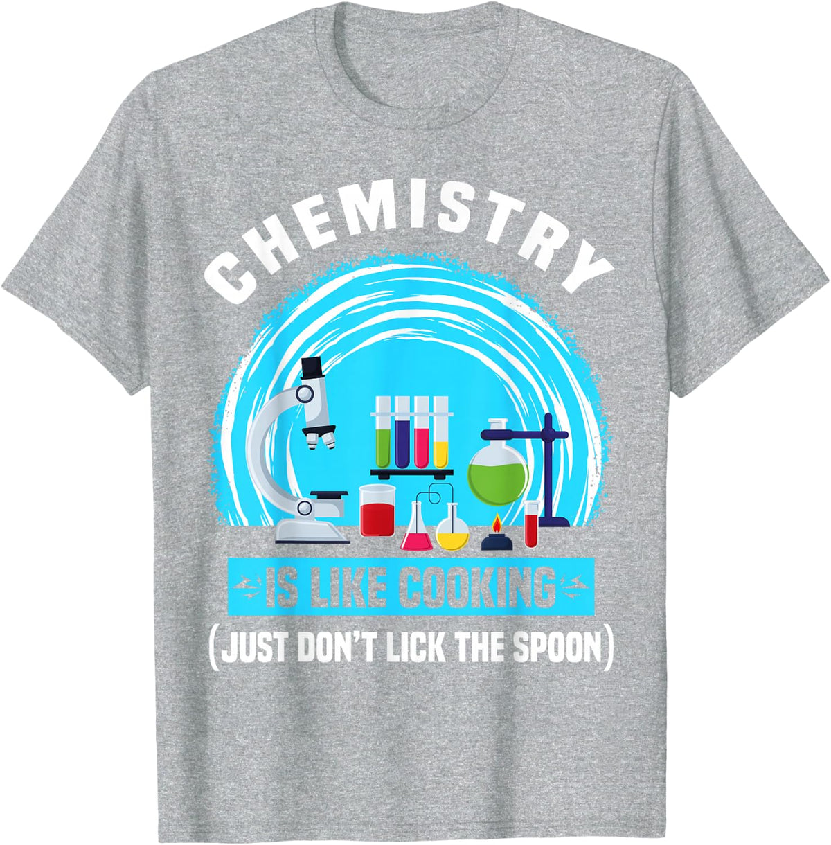 Chemistry Teacher Experiment Professor Educator Instructor T-Shirt - Heather Grey